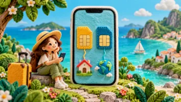 שמירת המספר הישראלי עם eSIM